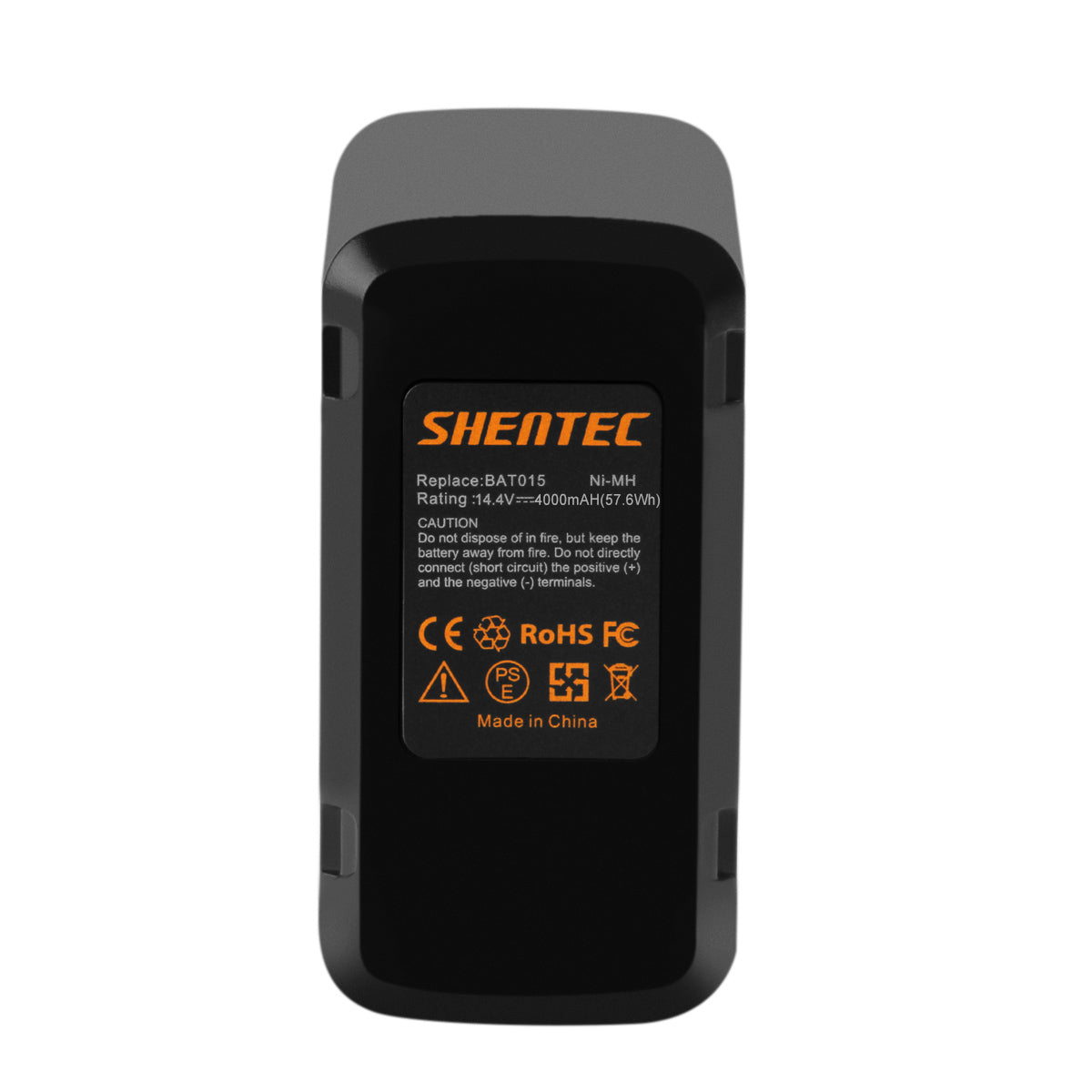 SHENTEC 4Ah 14.4V Ni-MH Vervangingsaccu voor Bosch BAT015 2507335209 2607335146 3650 3612