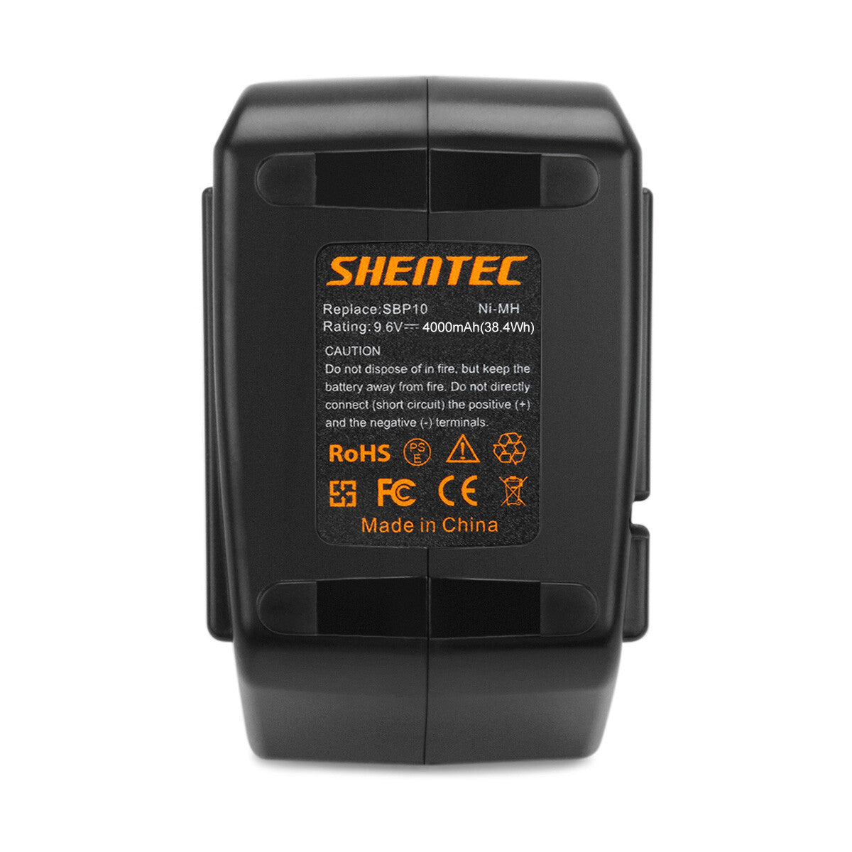 SHENTEC 4Ah 9.6V Ni-MH Vervangende Accu voor Hilti SBP10 SPB105 SB10 SF100A BD2000 315078