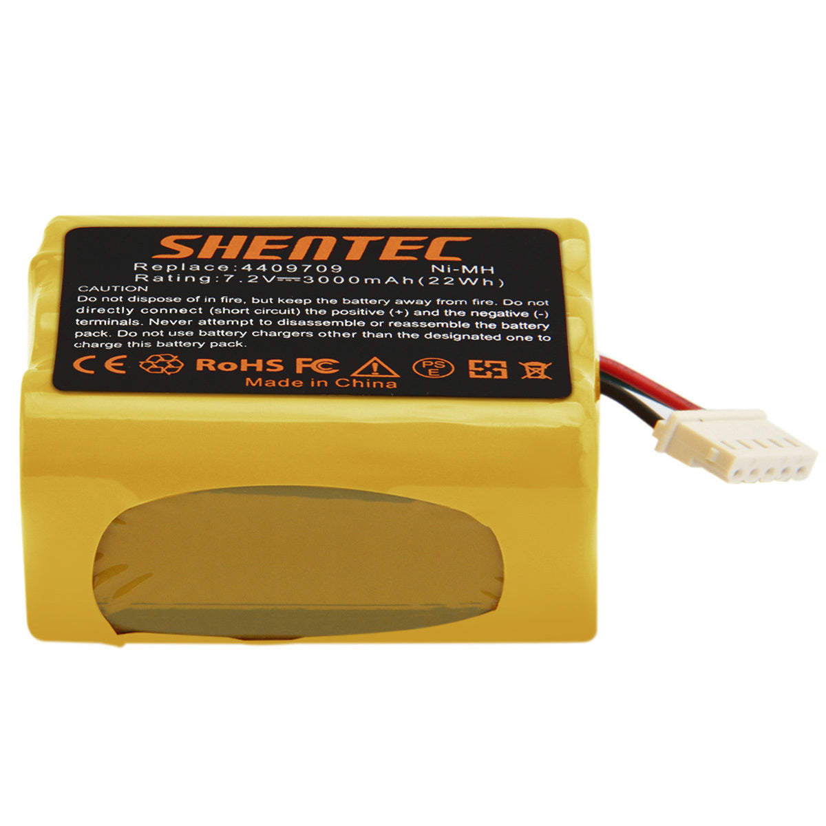 SHENTEC 7.2V 3.0AH Ni-MH Accu Voor iRobot Braava 390 380T 390T 380 4409709 Mint Plus 5200