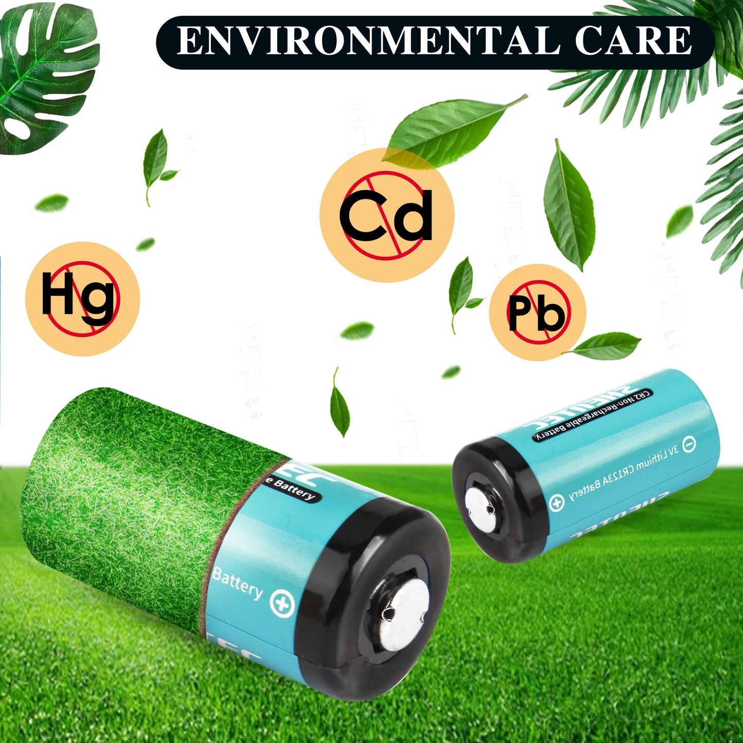 SHENTEC 20Stuks 1000mAh 3Volt CR-2 CR2 Lithiumbatterij Voor DR2R DLCR2 KCR2 CR17355