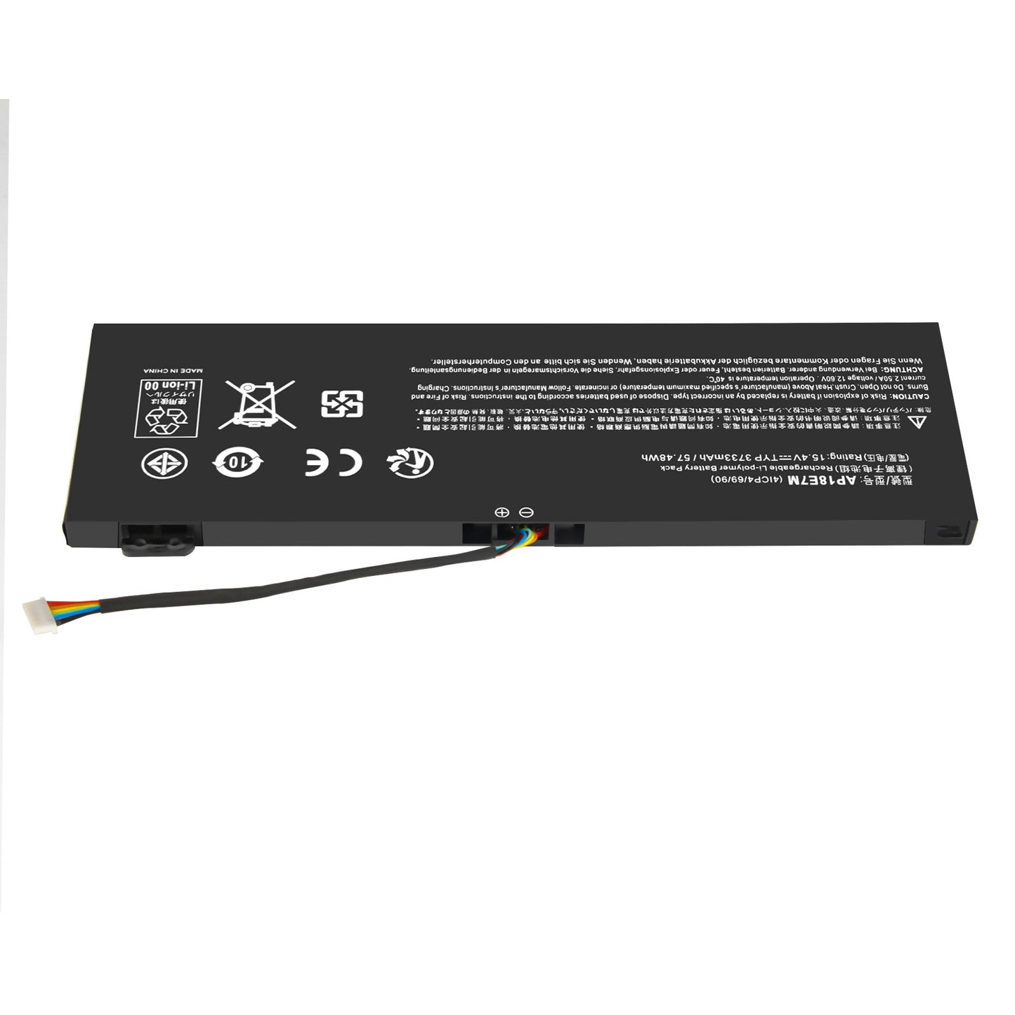 57Wh 15.4V Vervangende Batterij AP18E8M E7M 4ICP4/70/88 Voor Acer Nitro 7 AN715-51 AN515-52