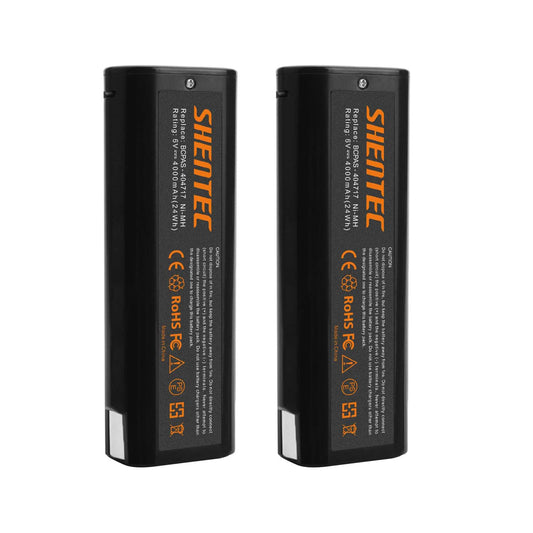 SHENTEC 2x 4AH 6V accu voor Paslode 404717 B20544E 900600 IM250 IM350 IM65 IM50