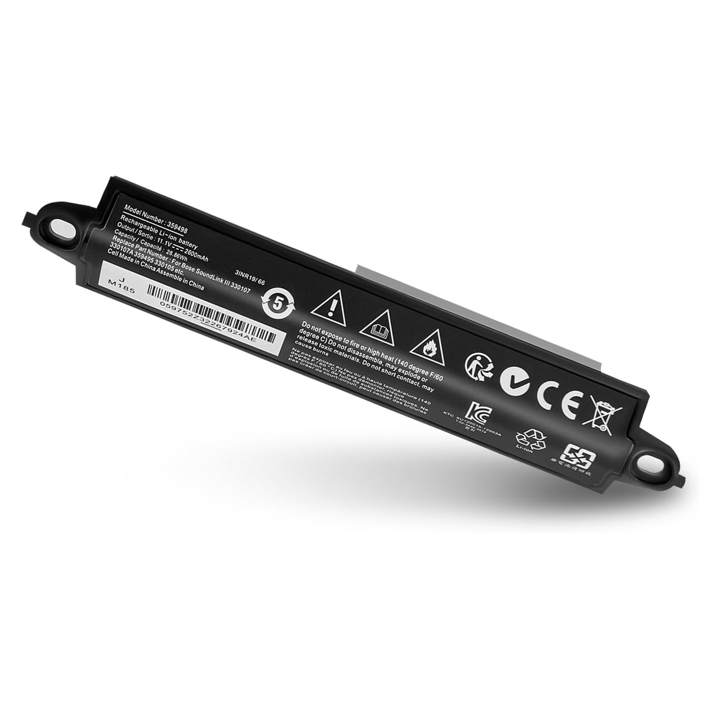 SHENTEC 359495 2600mAh Vervangende accu voor Bose SoundLink III