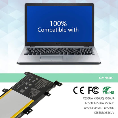 SHENTEC 7.6V 38Wh C21N1509-accu voor Asus VivoBook