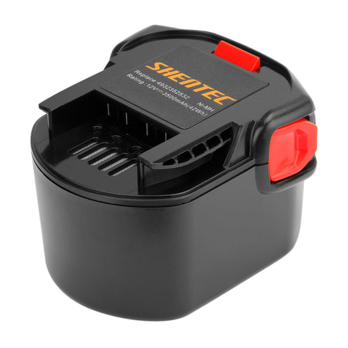 SHENTEC 12V 3.5AH Ni-MH Vervangende Batterij Voor AEG B1214G BS12G BS12X 4932352532 4932399697 4932399696