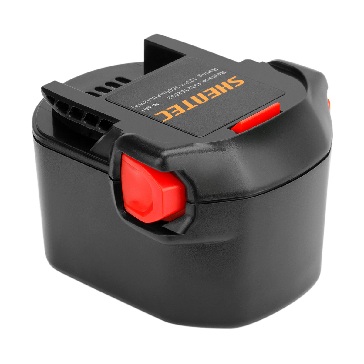 SHENTEC 12V 3.5AH Ni-MH Vervangende Batterij Voor AEG B1214G BS12G BS12X 4932352532 4932399697 4932399696