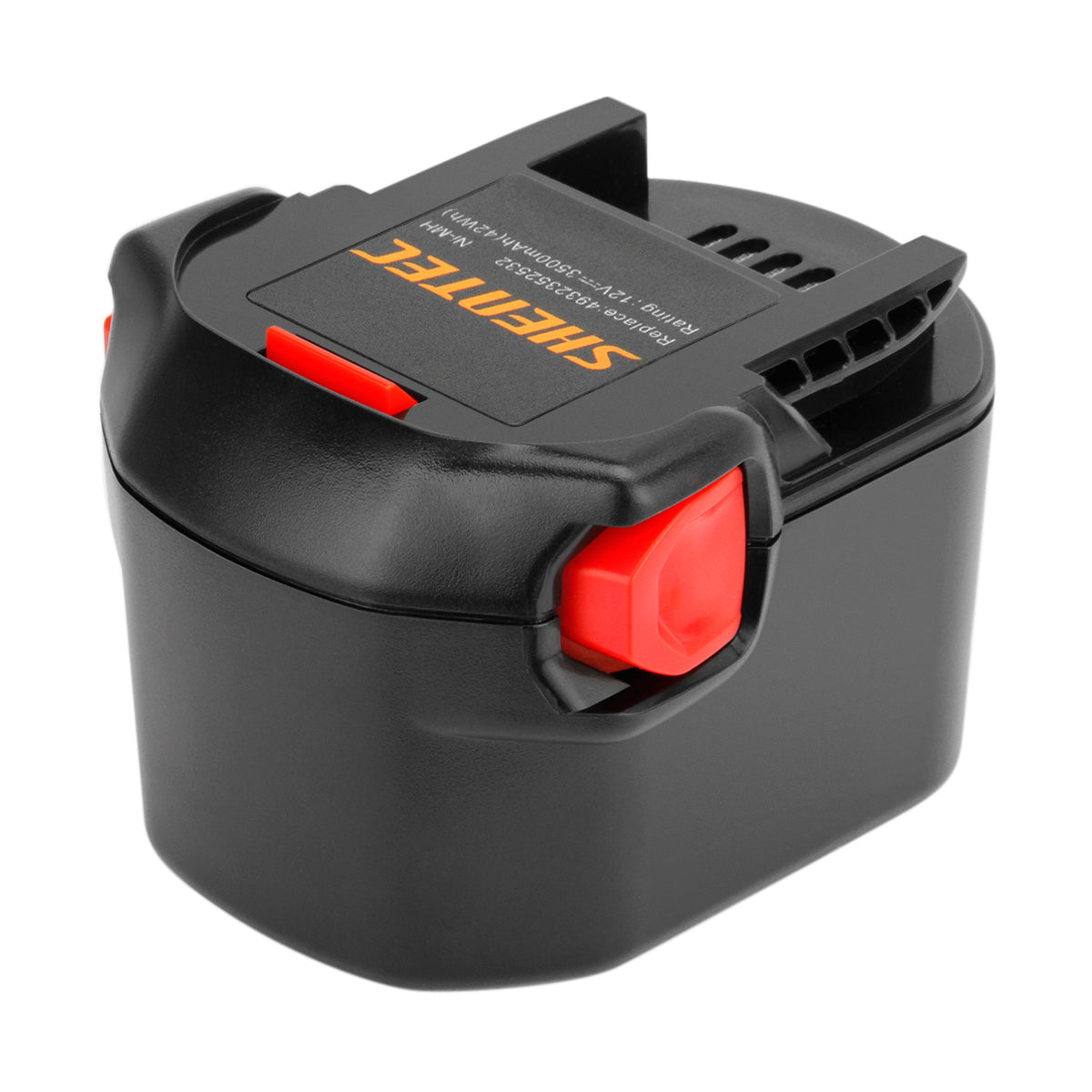 SHENTEC 12V 3.5AH Ni-MH Vervangende Batterij Voor AEG B1214G BS12G BS12X 4932352532 4932399697 4932399696
