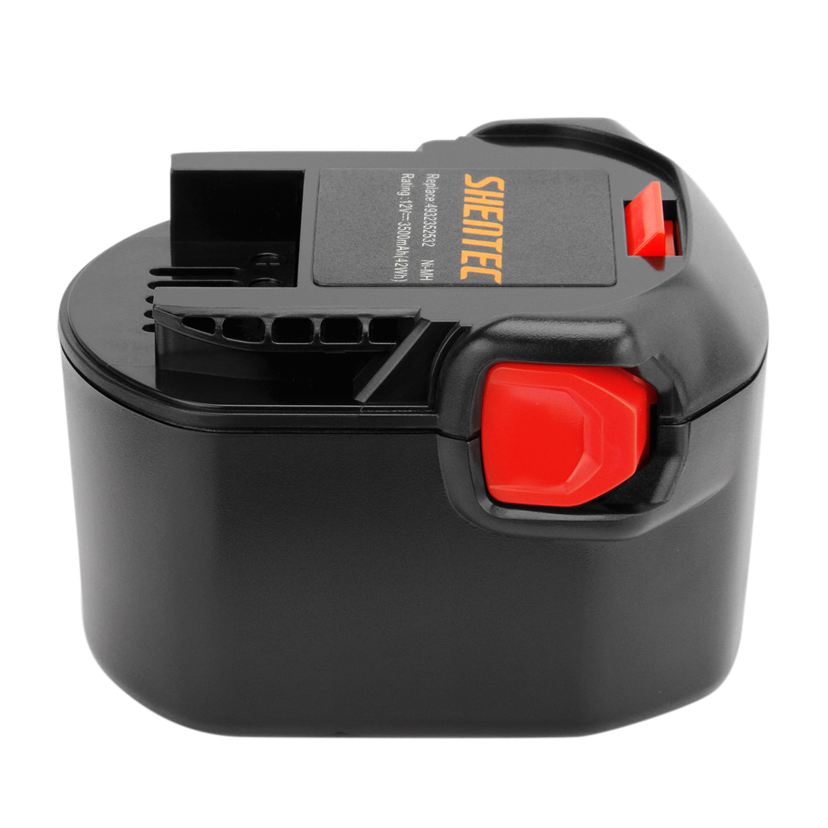 SHENTEC 12V 3.5AH Ni-MH Vervangende Batterij Voor AEG B1214G BS12G BS12X 4932352532 4932399697 4932399696