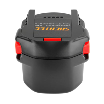 SHENTEC 12V 3.5AH Ni-MH Vervangende Batterij Voor AEG B1214G BS12G BS12X 4932352532 4932399697 4932399696