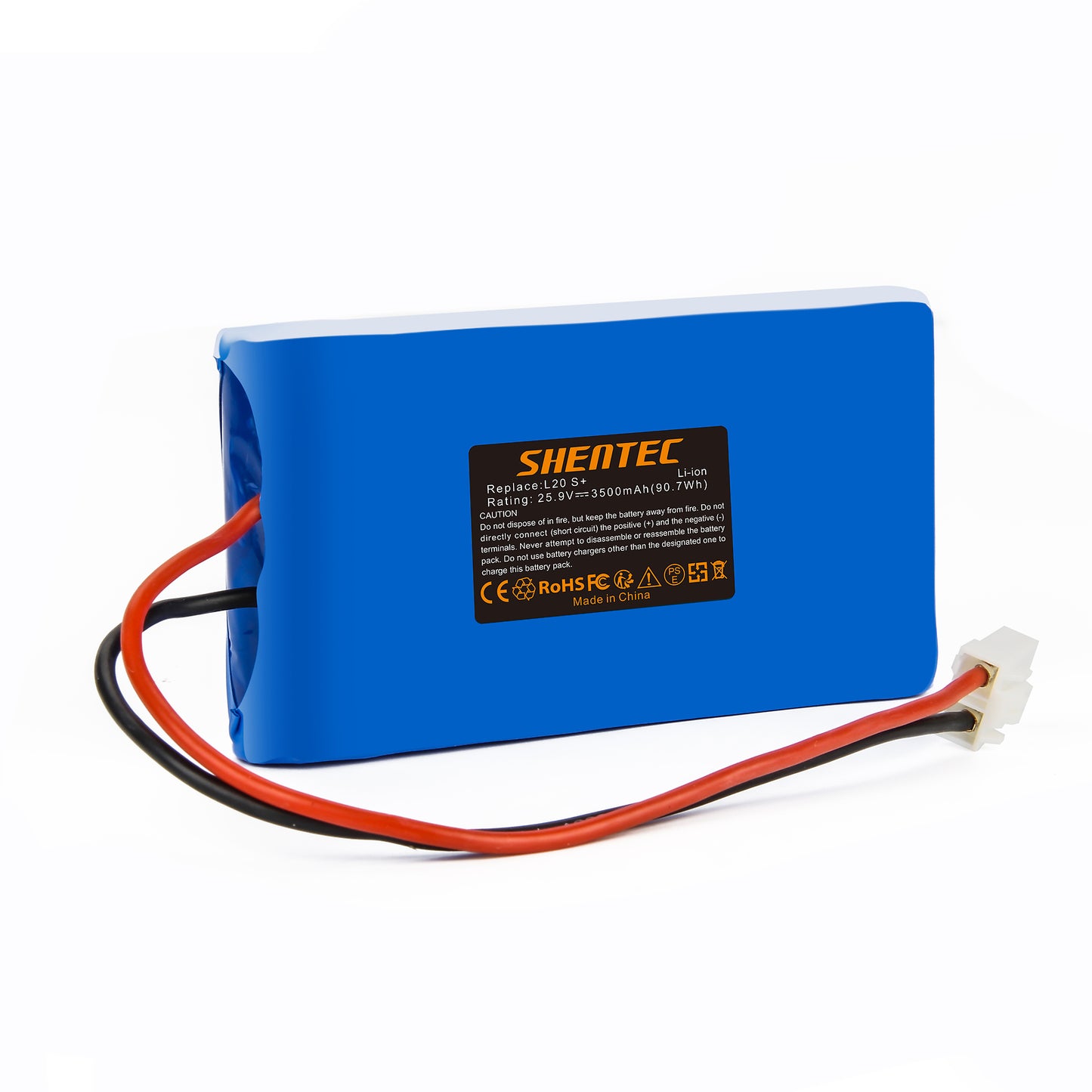 SHENTEC 3500mAh 25.9V Li-ionbatterij voor Ambrogio 015E00600A 015E00600 Ambrogio L15 L20