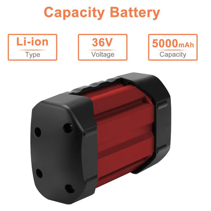 SHENTEC 36V 5aH Li-ion Vervangende Accu Voor Bosch Rotak 32 LI 34 LI 37 LI 43 LI Bosch 36V BAT810 BAT836 BAT840 D70771 2607336003