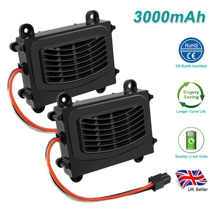 2X 3000mAh 18V Li-ion Batterij voor 5INR19/66 Bosch Indego 400 Indego M 700 M+ 700
