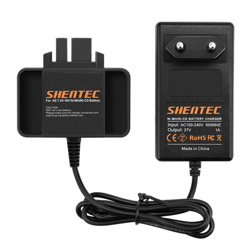 SHENTEC Acculaders voor Milwaukee AEG B9.6 BX9.6 BXS9.6 MX9.6 4 932 366 429