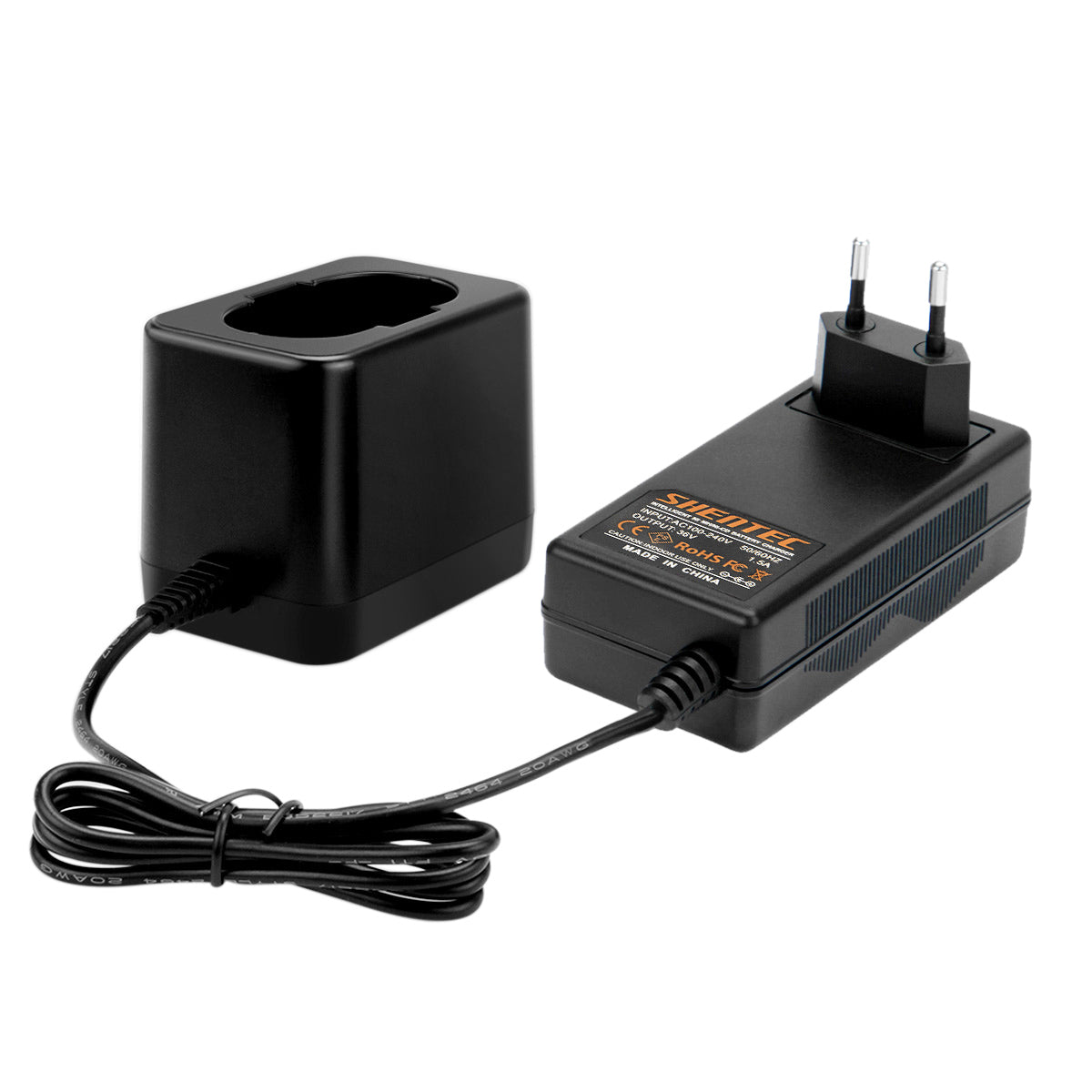 SHENTEC Batterijlader voor Bosch 24V BAT019 BAT020 BAT021 GBH 24 VFR BBH 24 VRE
