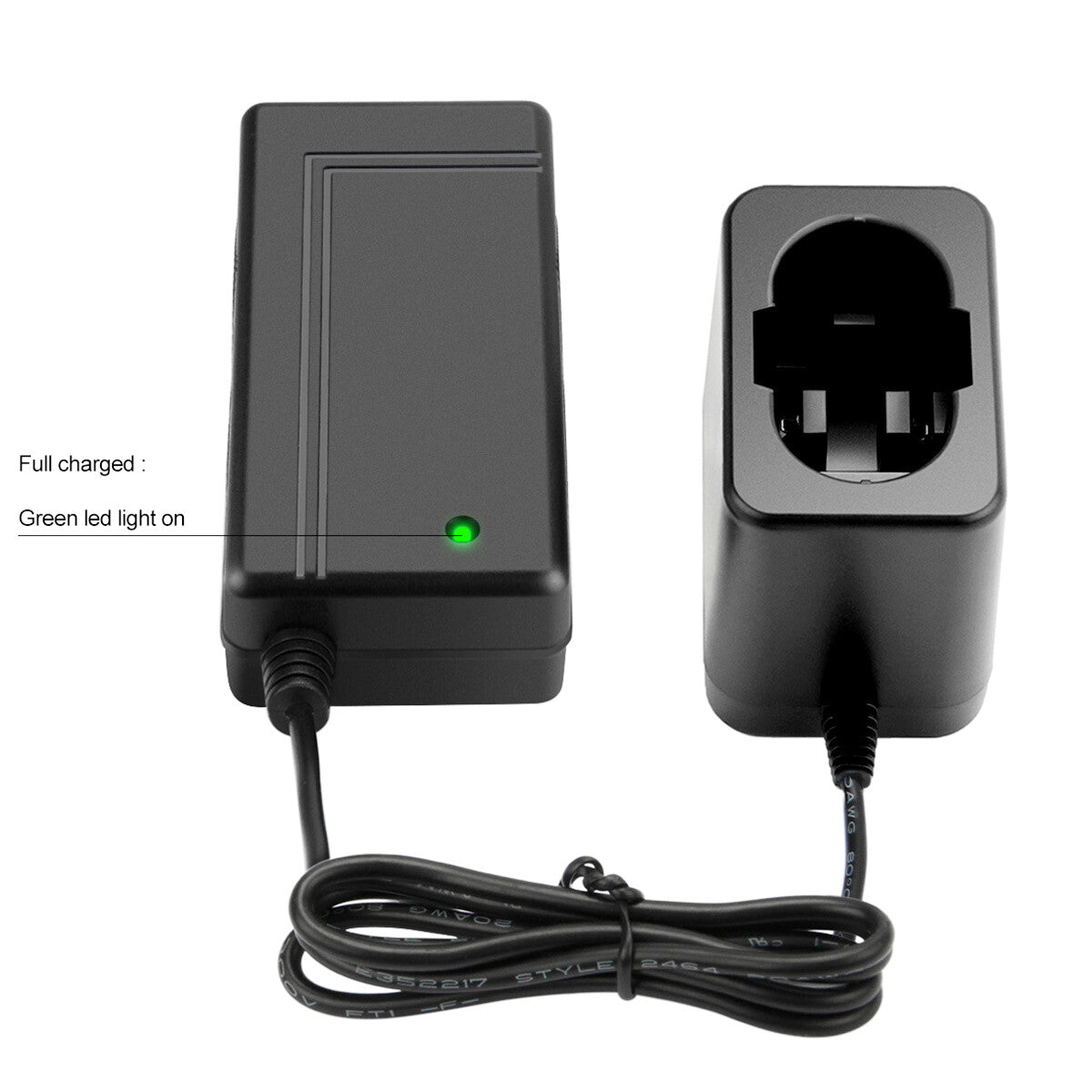SHENTEC Batterijlader voor Bosch 24V BAT019 BAT020 BAT021 GBH 24 VFR BBH 24 VRE