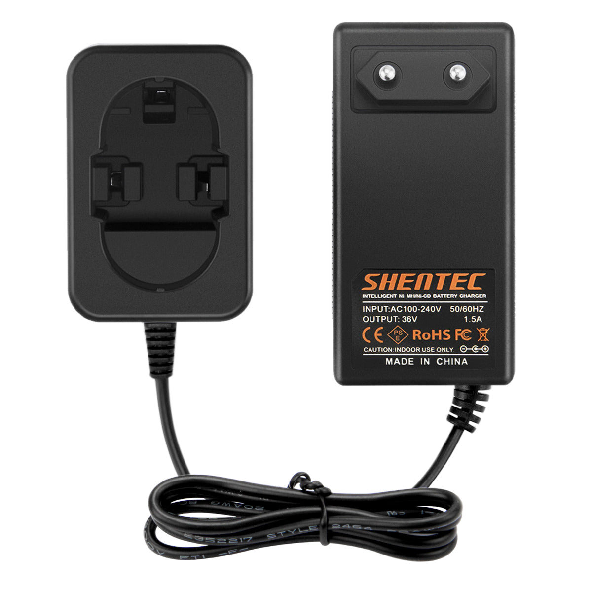 SHENTEC Batterijlader voor Bosch 24V BAT019 BAT020 BAT021 GBH 24 VFR BBH 24 VRE