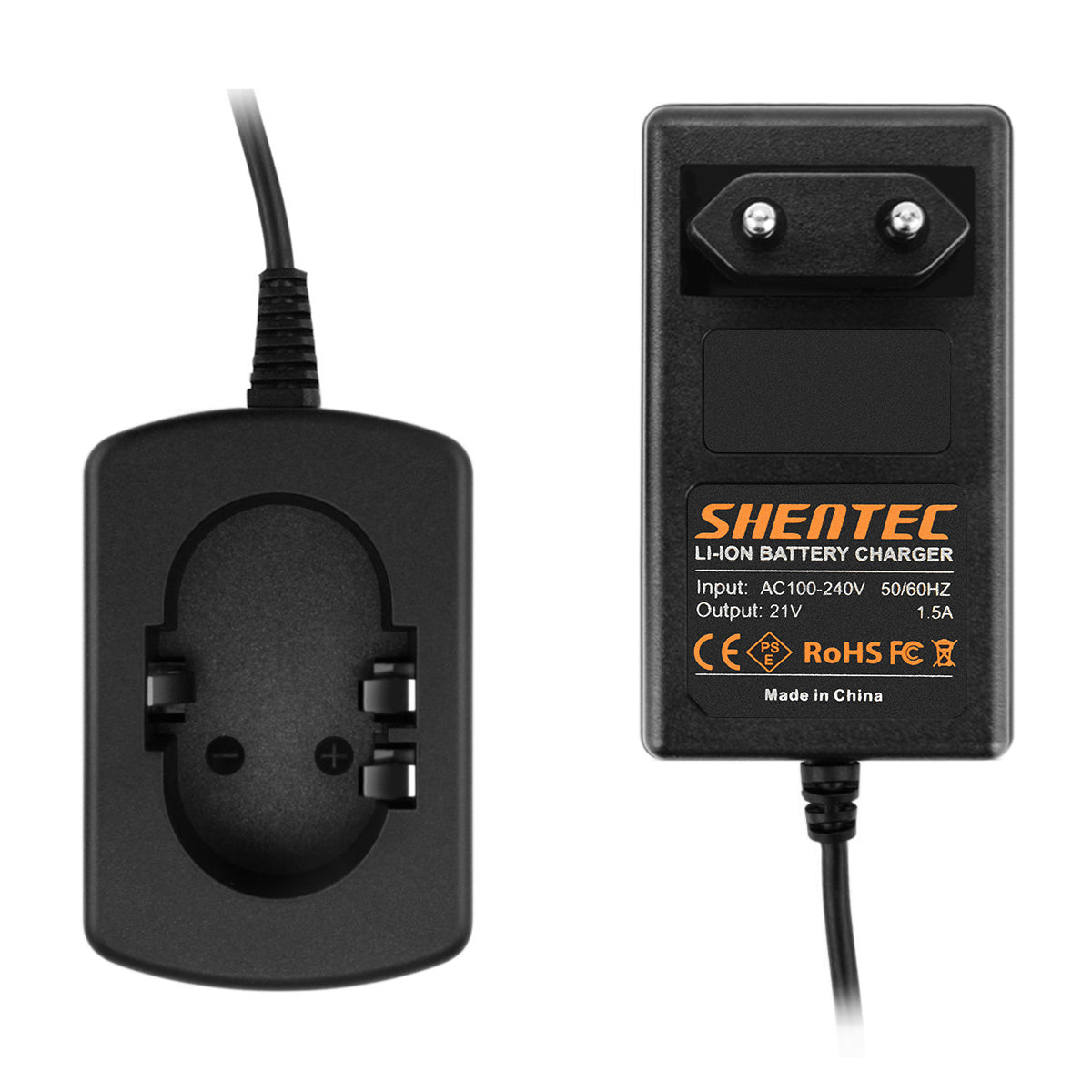 SHENTEC Voor Hitachi 18V accu BCL1815 BCL1830 327730 327731 DS 18DMR Li-ion oplader