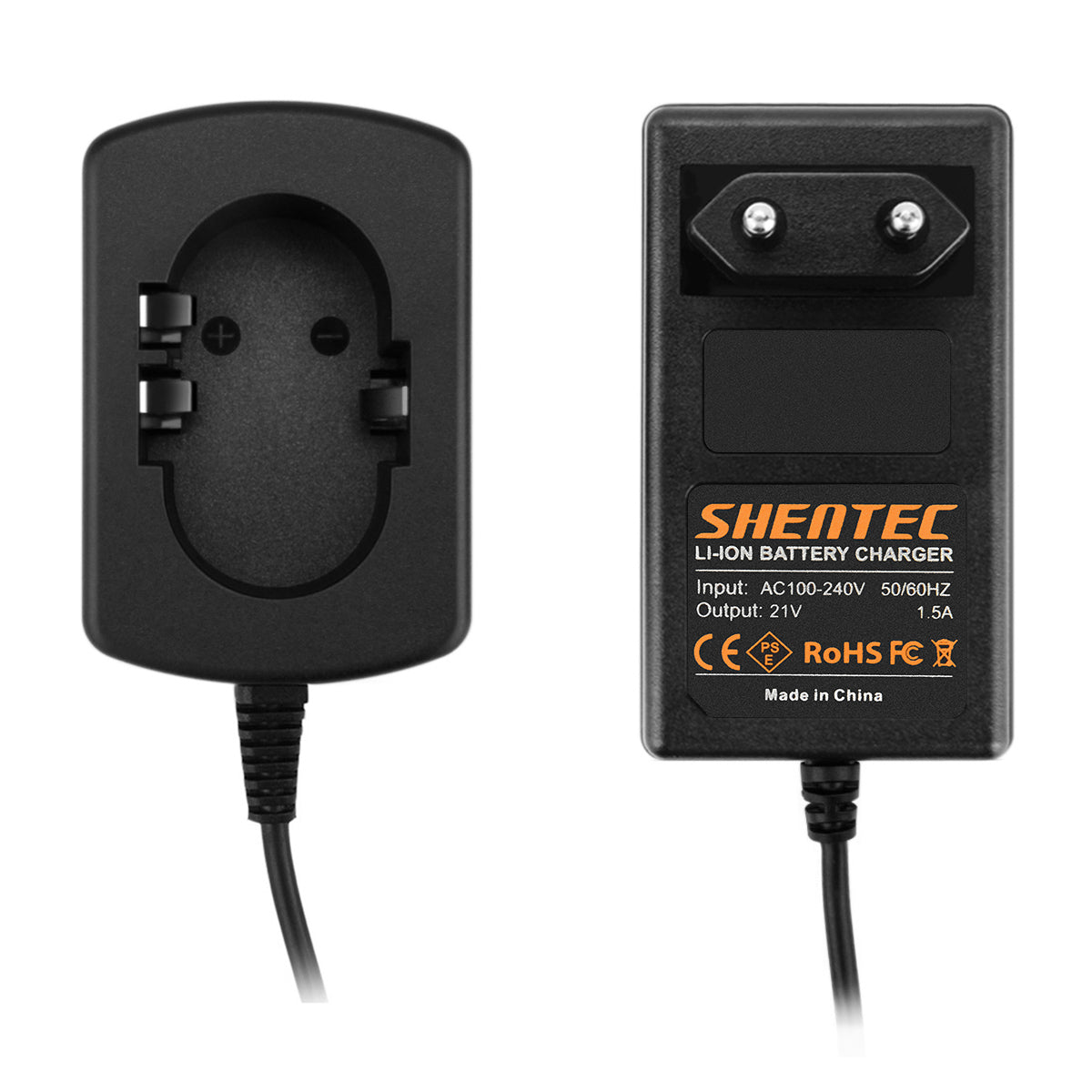 SHENTEC Voor Hitachi 18V accu BCL1815 BCL1830 327730 327731 DS 18DMR Li-ion oplader