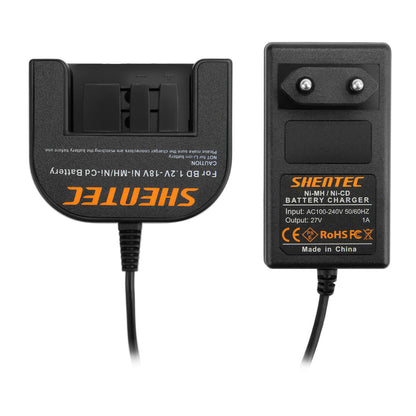 SHENTEC 9.6V-18V NI-MH BATTERIJLADER VOOR Black Decker A12 A1712 FSB12 HPB12 B-8315 FS120B