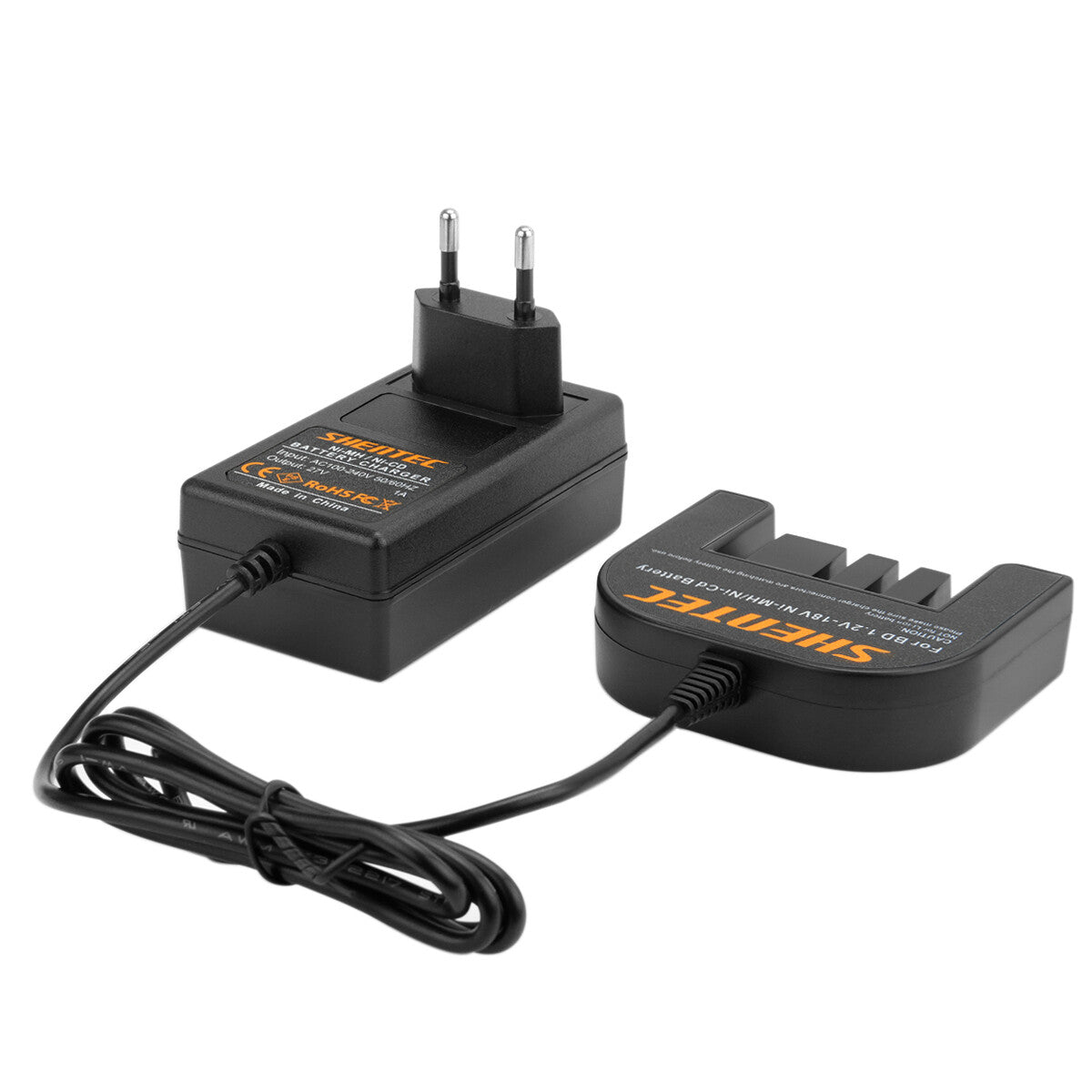 SHENTEC 9.6V-18V NI-MH BATTERIJLADER VOOR Black Decker A12 A1712 FSB12 HPB12 B-8315 FS120B