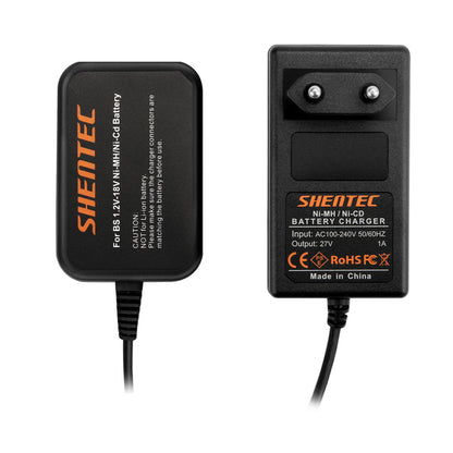 SHENTEC Ni-MH acculader voor Bosch 7.2-18V BAT046 BAT048 BAT100 BAT119 BAT025 BAT189