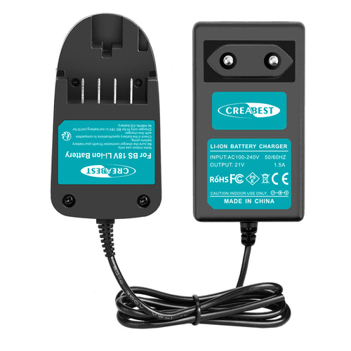 SHENTEC 18V Li-ion-oplader voor Bosch PST 18 LI PSB 18 LI-2 1600Z00000 1600Z0003U