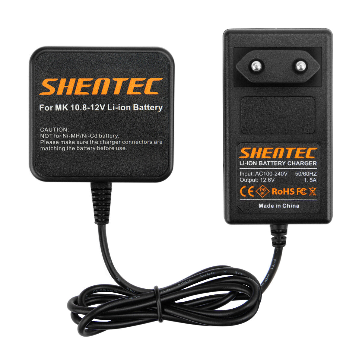 SHENTEC Acculader voor Makita 10.8V BL1013 BL1014 DT01 ML101 LCT203W 194551-4