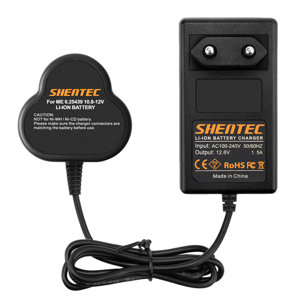 SHENTEC 10.8V Li-ion accu voor Metabo 6.25438 6.25439 PowerImpact 12 Powermaxx