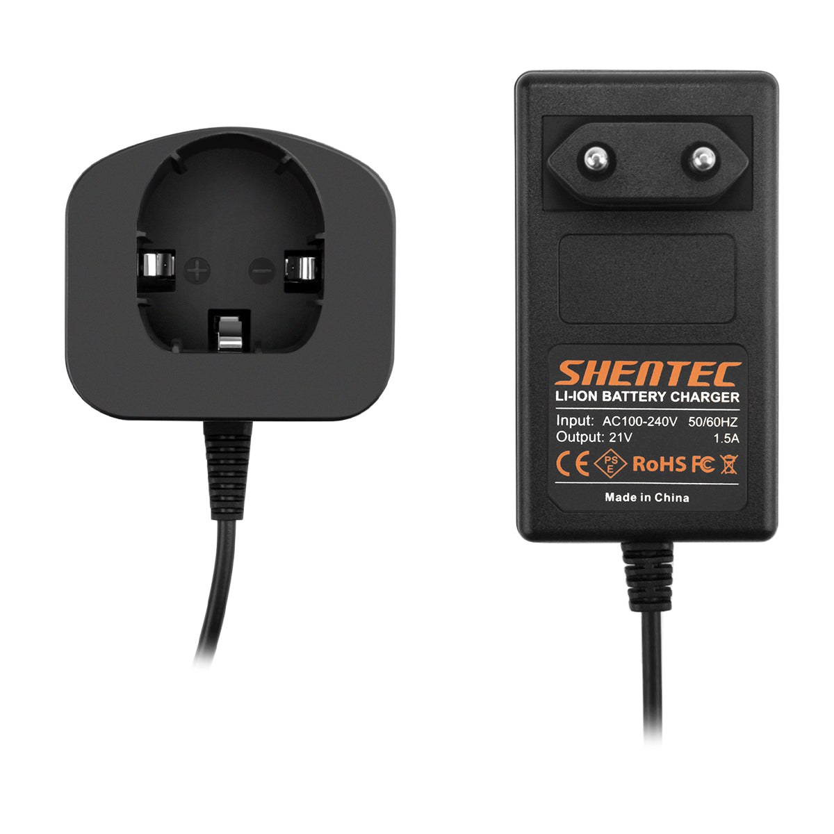 SHENTEC 18V acculader voor RYOBI BPL18151/P105/P106/P108/P102/CMD-1802/CMI-1802