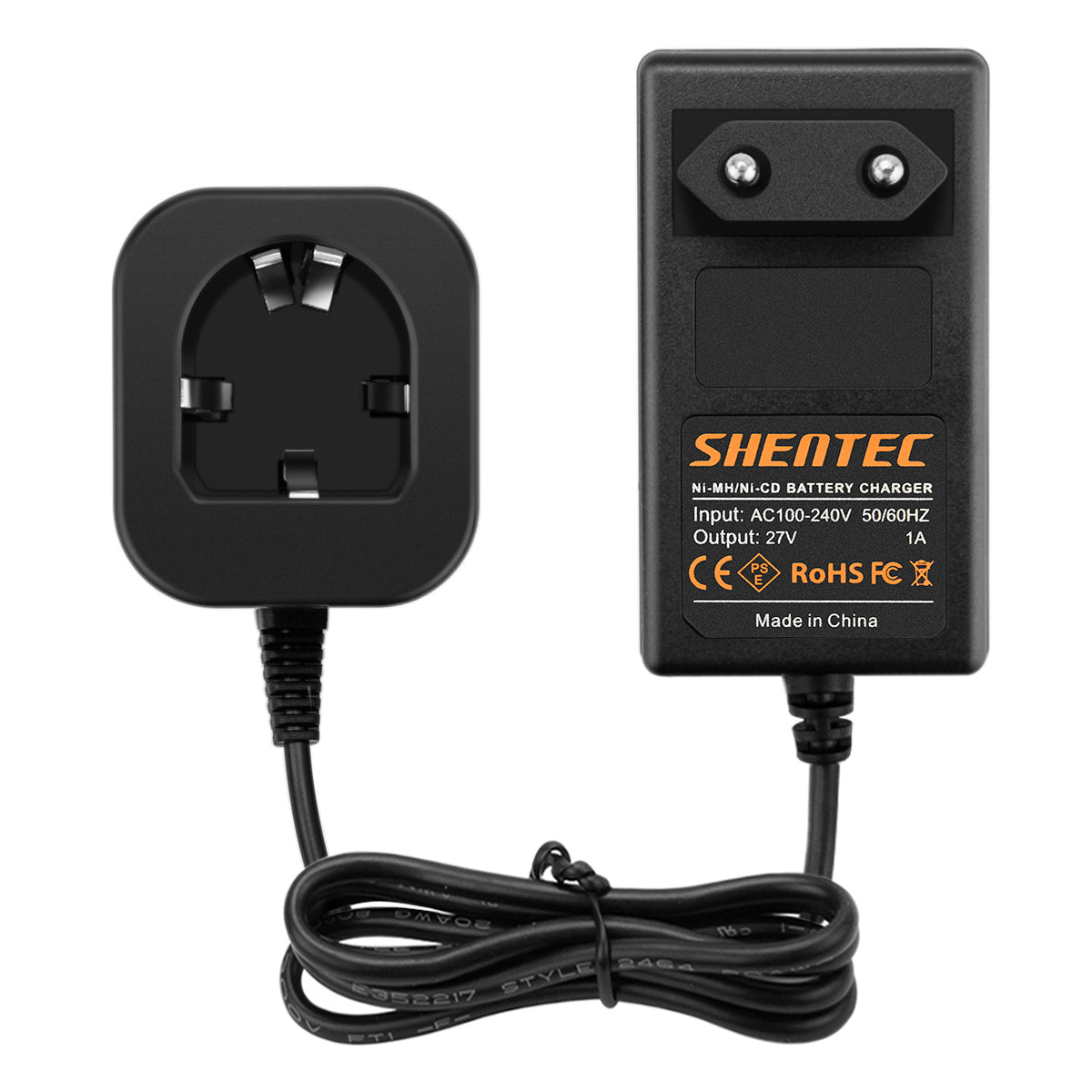SHENTEC acculader voor Panasonic 7,2V-18V Ni-MH/Ni-Cd-batterijen EY9106B EY9200 EY9001 EY9005B