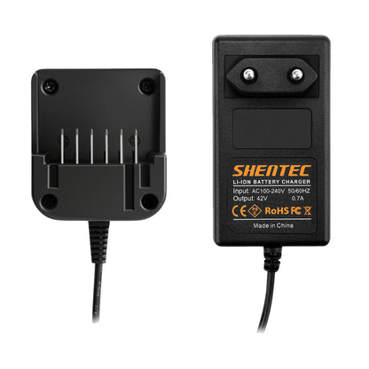 SHENTEC 36V Li-ion batterijlader voor Worx WA3734 WA3536 WG268E WG568E WG168E WG368E WG776E