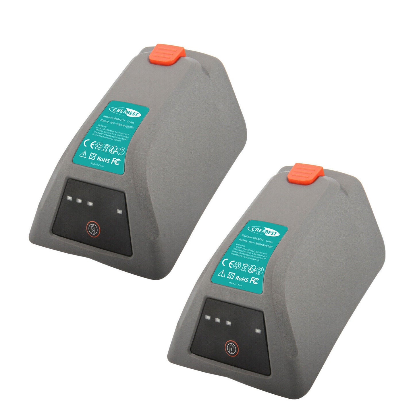 3.5Ah 18V Li-ion vervangingsaccu voor Gardena 18V 8025-20 Comfort wand-slangbox 008A231 DHL