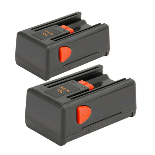 SHENTEC 2x 18V 2AH Ni-MH Accu voor Gardena 8834-20 648844 648872 SmallCut 300 EasyCut 42