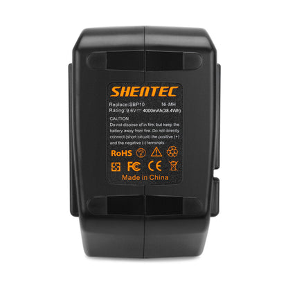 SHENTEC 4Ah 9.6V Ni-MH Vervangende Accu voor Hilti SBP10 SPB105 SB10 SF100A BD2000 315078