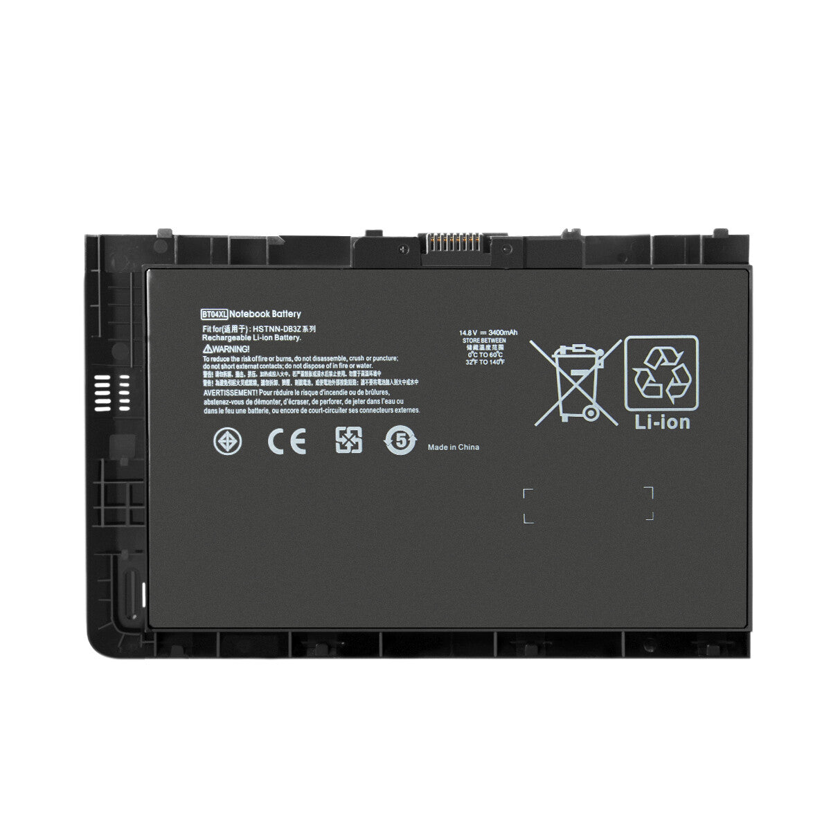 52Wh 14,8V BT04XL HSTNN-DB3Z BA06XL accu voor HP EliteBook Folio 9470m 9480m