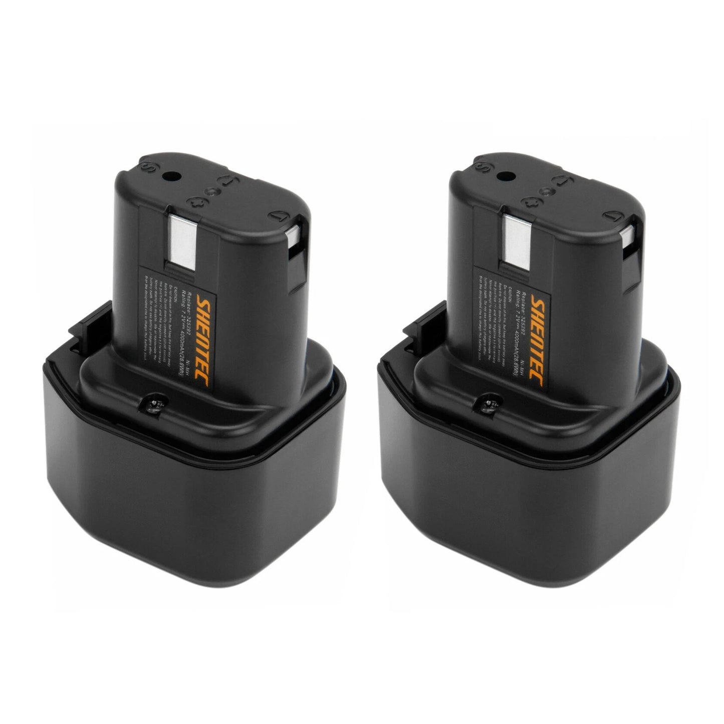 2-pack 7.2V 4.0Ah Ni-MH accu voor Hitachi 325292 EB7 EB712S EB714S EB7B EB7G EB7M