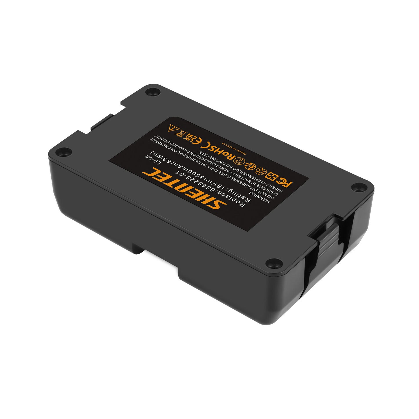 SHENTEC 3500mAH 18V Li-Ion batterij voor Gardena Sileno 2020 City 2018 Sileno+R100L