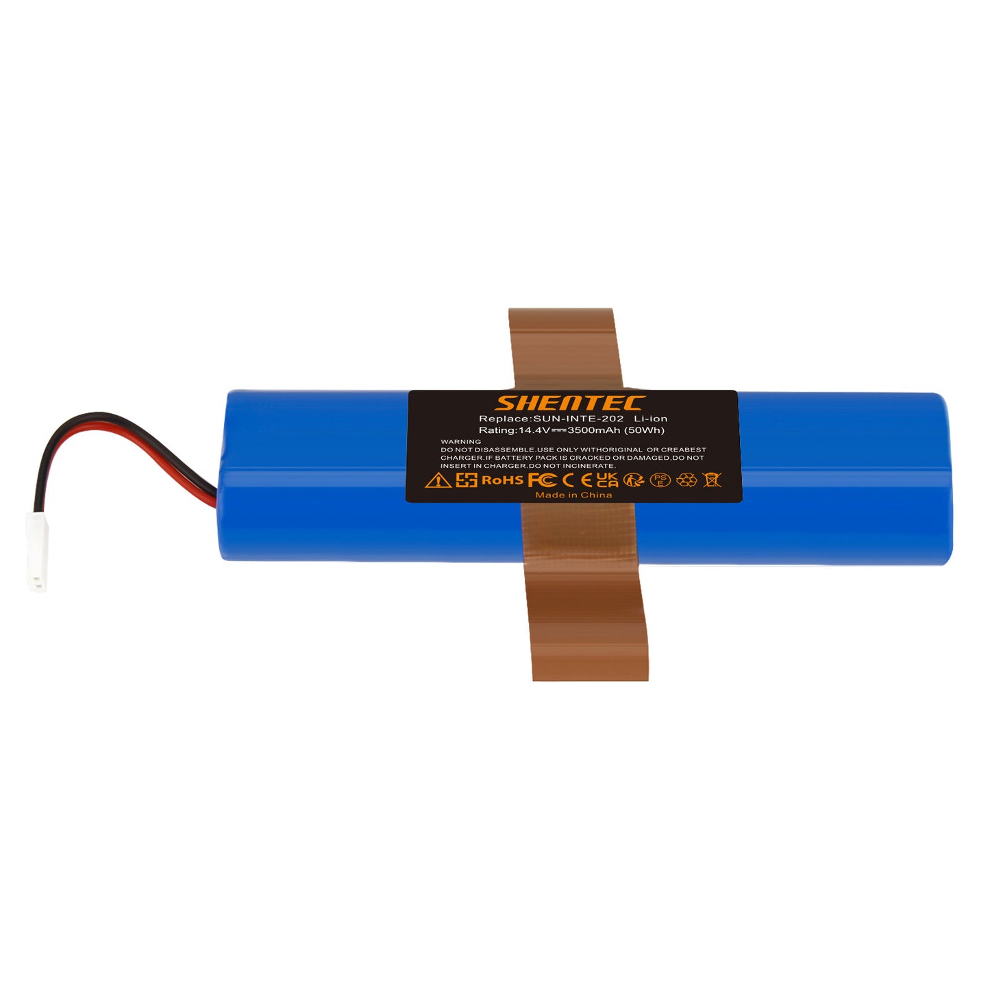 SHENTEC 3500mAh 14.4V Li-ion 18650B4-4S1P-AGX-2 Batterij Voor ILIFE V3s Pro V5s Pro V8s V50