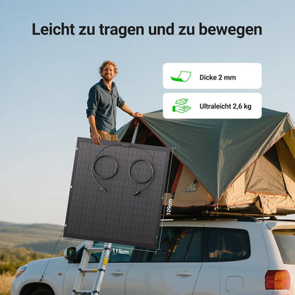 960W Flexibele Zonnepaneelkit, 4 x 240 W flexibele zonnepanelen, IP67, fotovoltaïsche off-grid zonnecellen, voor camper, auto, schuur, dak, boot, balkon