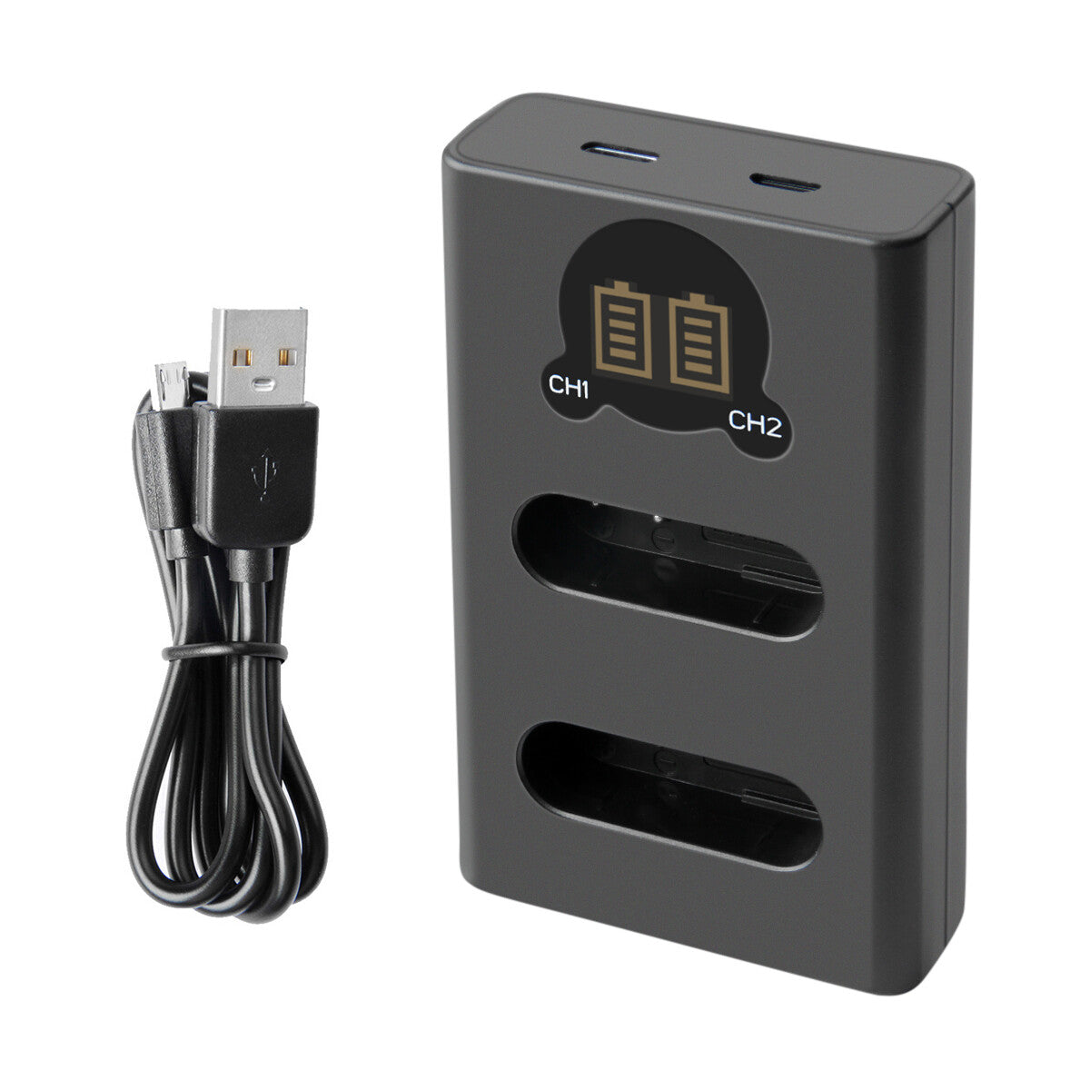 2X EN-EL23 Batterij &Lader Voor Nikon Coolpix P900 S810c B700 P600 P610 P610s