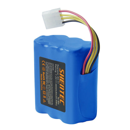 SHENTEC 4800mAh 7.2V Vervangende accu voor Neato XV-11 XV-12 XV-14 XV-15 XV-21 XV-25 205-0001