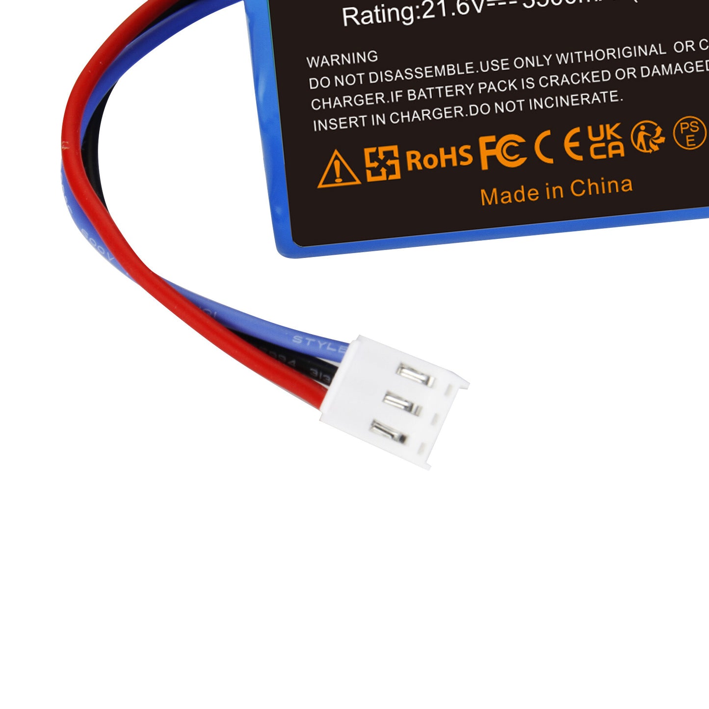 SHENTEC 3,5Ah 21,6V vervangende accu voor Philips FC6721 FC6723 FC6721 FC6722 FC6729 INR18650C25