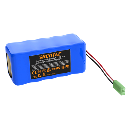 SHENTEC 3.5Ah 12V vervangende accu voor RD-ROW12VA voor Rowenta RH846301 RS-Rh5488 RH846501