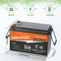 12V 200Ah Bluetooth