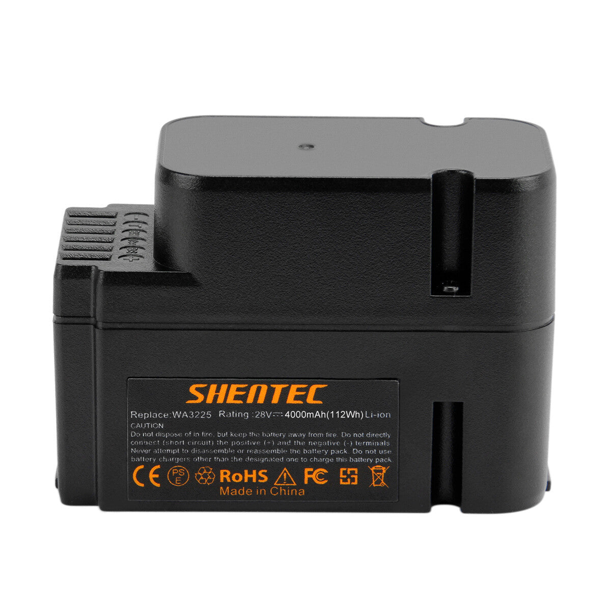 SHENTEC 4.0Ah 28V Li-ion vervangbare accu voor Worx WA3225 WA3565 WG754E WG790E WG791E.1 WG796E.1