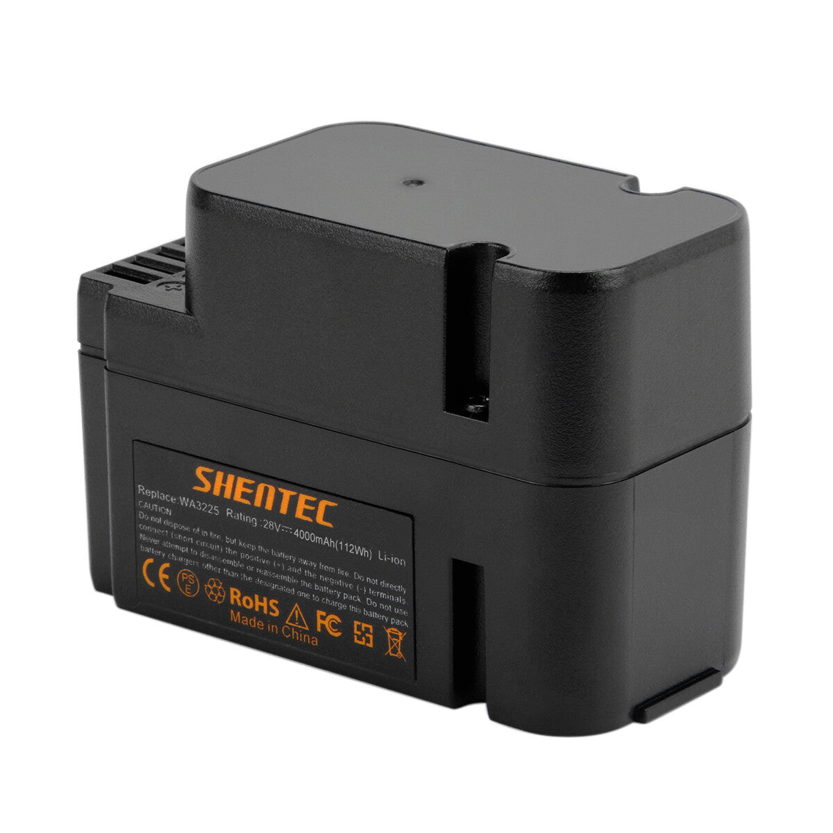 SHENTEC 4.0Ah 28V Li-ion vervangbare accu voor Worx WA3225 WA3565 WG754E WG790E WG791E.1 WG796E.1