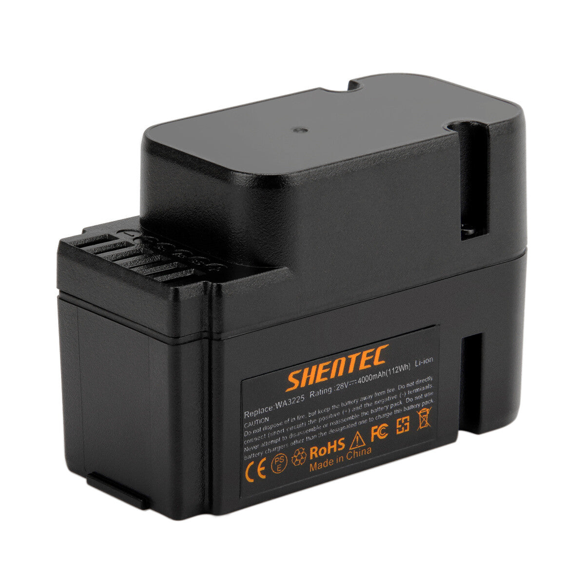 SHENTEC 4.0Ah 28V Li-ion vervangbare accu voor Worx WA3225 WA3565 WG754E WG790E WG791E.1 WG796E.1