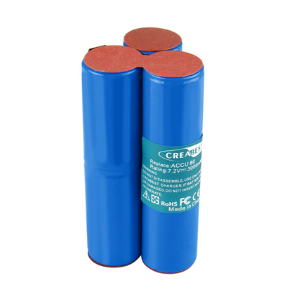 SHENTEC 3000mAh 7.2V Ni-MH Vervangingsaccu voor Wolf haagtrimmer BS80 BS-80 ACCU 80