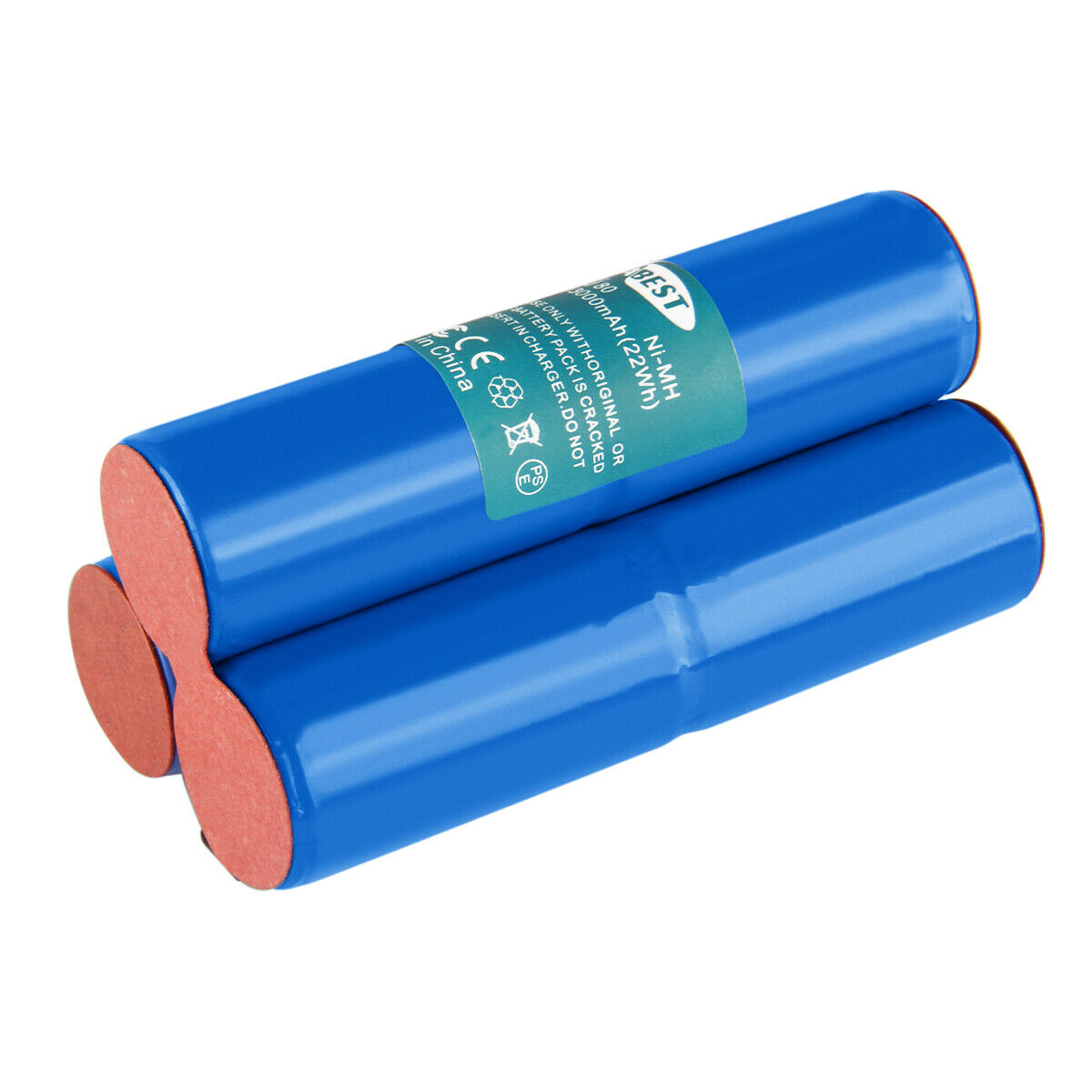 SHENTEC 3000mAh 7.2V Ni-MH Vervangingsaccu voor Wolf haagtrimmer BS80 BS-80 ACCU 80