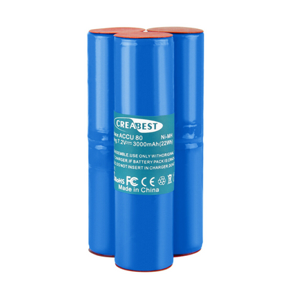SHENTEC 3000mAh 7.2V Ni-MH Vervangingsaccu voor Wolf haagtrimmer BS80 BS-80 ACCU 80